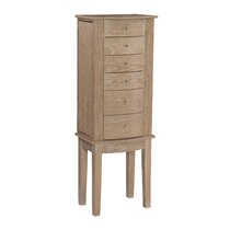 Beige deals jewelry armoire